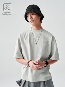 Men Cotton Cooling Short Sleeve T-Shirt