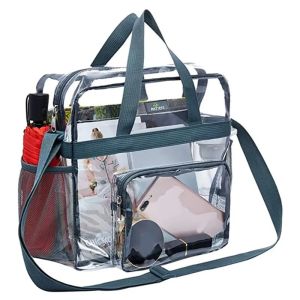 PVC Transparent Wallet Large Capacity Transparent Bag Transparent Crossbody Bag Suitable for Concerts and Sports Festivals