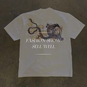 FLICBS | Plus Size Dragon Ball Print Short Sleeve T-Shirt