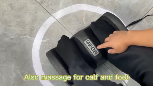 Foot Massager Shiatsu Foot and Calf Massager with Heat Deep Rolling Massage for Plantar Fasciitis Relief with Remote Control
