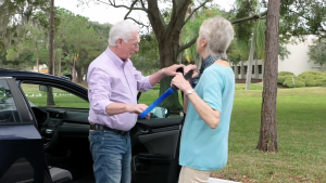 Portable Lift Assists Standing Aid With No-Slip Handles For Elderly Patient Disabled And Carers
