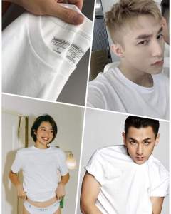 White Kirkland T-shirts/ Áo thun trắng KirKland Oversize
