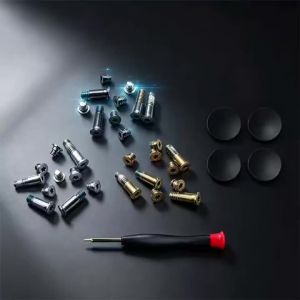 For Macbook Air 13" A1932 A2179 A2337 Bottom Case Screws Set with Rubber with Tool Silver Gray Rose Gold 2018 2019 2020 Year