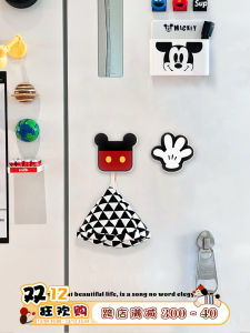 Mickey Acrylic Bathroom Wall Storage Rack Towel Holder Strong Adhesive Hook No Drilling Required Plastic Towel Hanger