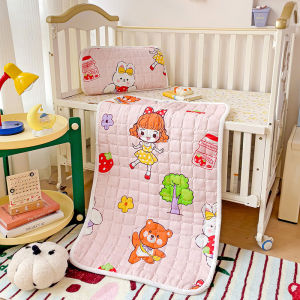 Pure Cotton Baby Bed Sheet Anti-Slip Patchwork Childrens Nursery Small Pad Cover Durable Mattress Protector for Infants