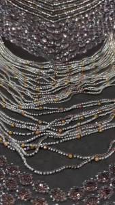 2026 African Beaded Lace Fabric High-Quality French-Style Nigerian Sequined Lace Fabric Suitable for Evening Gowns AT2913