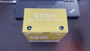 Ắc quy khô xe máy GS GT7A-H dùng cho các dòng xe Vespa SH Ý PS 150 Piagio Liberty