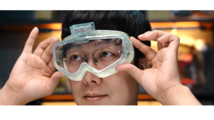 SOFTGLE FAN SAFETY GOGGLES Optimized airflow with the use of FAN module rechargable 1ea