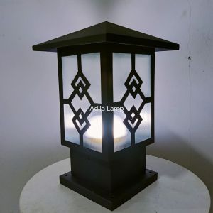 lampu hias Pagar teras model terbaru post light langsung dari produsen