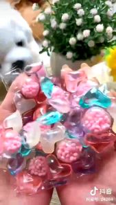 5-in-1 Concentrated Laundry Gel Beads  Laundry Ball Washing Cleaner Lasting Fragrance Liquid Detergent Agent