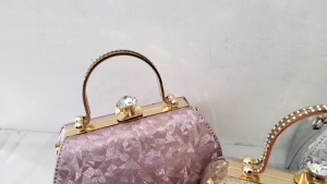 Model Terbaru ! Tas Pesta Farnell Clutch Kondangan Diamond Cantik Y88469