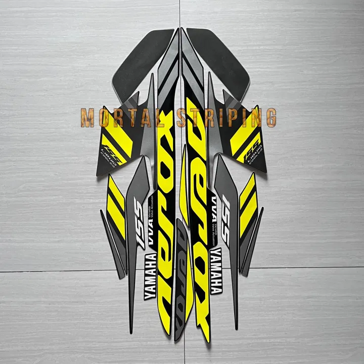 STIKER%20STRIPING%20MOTOR%20AEROX%20155%20VVA%202021%20ABU%20KUNING%20-%20Image%203