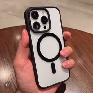 Hybrid Dove Transparant Magsafe Soft Case iPhone 11-16