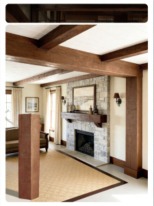 BEIQIVI | Antique Imitation Wooden Beam Hollow Decoration For Ceiling and Pillar