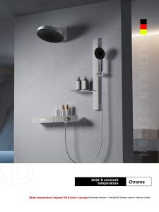 DXD | Temperature Control Shower Set with Lift Platform and Concealed Installation