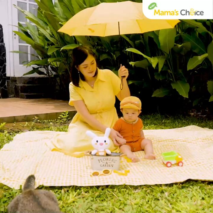 Mama's Choice Baby Gentle Mineral Sunscreen | SPF30 PA++ | Hypoallergenic & Moisturizing | Aloe Vera, Avocado & Coconut