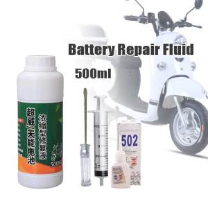 500ML Battery Repair Solution / Battery Solution Water / Battery Repair Fluid With Free Tools