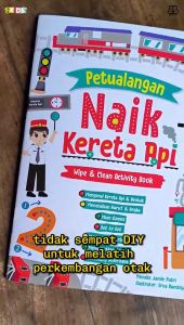 Petualangan Naik Kereta Api: Wipe & Clean Activity Book