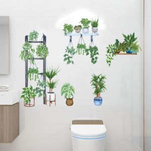 Dép Đi Trong Nhà Dép Đi Trong Nhà PVC Chống Thấm Nước Trang Trí Tường Phòng Tắm Đồ Trang Trí Nhà Tự Dính Hình Hoa