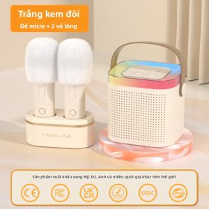 TANALAZ | Micro Karaoke Bluetooth Không Dây và Loa Mini