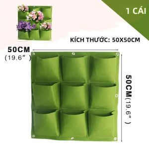 Treo Tường Túi Trồng Cây Chậu Hoa Túi Trồng Cho Khu Vườn Nhà Chậu Trồng Cây Dọc Cho Cây Mọng Nước Trang Trí Chậu Trồng Cây Trong Vườn