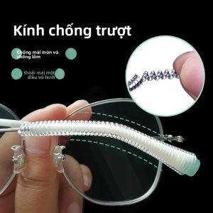Móc Tai Silicon Chống Trơn Trượt Dành Cho Thể Thao Kính Mắt Chống Trơn Trượt Giữ Khung Tay Cầm Để Chống Kính Rơi