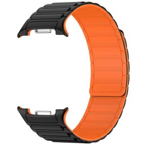 Dây Đeo Silicon Từ Tính Không Khe Hở Cho Samsung Galaxy Watch 8 Classic/8/9 40mm/44mm/46mm Phụ Kiện Đồng Hồ Thông Minh Có Khóa Từ Mềm