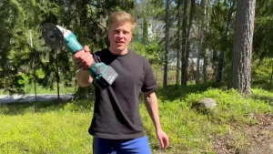 MAKITA Cordless Angle Grinder Cutting Disc 3980VF Brushless Metal Cutter Grinding Polisher Rechargeable DIY Motor