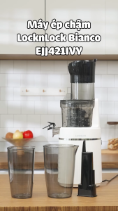 Máy Ép Chậm Máy Ép Trái Cây Locknlock EJJ421IVY