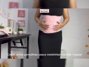 Madora 1 SET Korset Perut Pinggang Pembentuk Pelangsing Tubuh Perut Buncit Pasca Melahirkan Body Shaper Corset