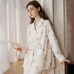 EMXEE | Thin Cotton Sweat Absorbent Maternity Breastfeeding Sleepwear