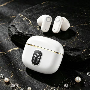 Tai Nghe Không Dây Bluetooth 5.4 TWS Thiết Kế Trong Tai Có Màn Hình Kỹ Thuật Số Âm Thanh Nổi Tích Hợp Micro Dùng Cho Thể Thao Và Sử Dụng Hàng Ngày Điều Khiển Cảm Ứng Chống Nước