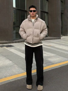 OUMULONG | Heated and Thickened Straight Trousers Pants