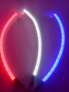 Lampu Led Alis DRL Flexible 15cm 30cm Mode Diam Untuk Motor atau Mobil 12 Volt