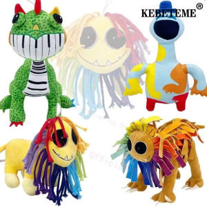 KEBETEME NEW Pianosaurus Song Plush Anime Game Huggy Wuggy Plushie Soft Stuffed Pillow Doll Home Decor Toy For Kids Gift