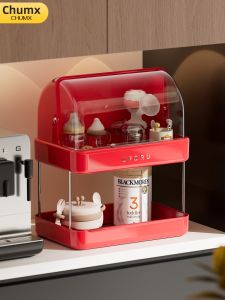 CHUMX | Dustproof Water-draining Feeding Supplies Organizer Storage Box