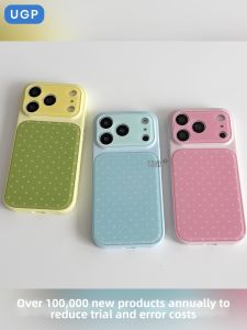 UGP | Korean Style Dots iPhone Case Full Protection Pink