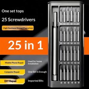YOWEI | 【S】25-in-1 Mini Screwdriver Set Flathead And Crosshead Small Screwdrivers Suitable For ElectronicsPrecision Repair Tools