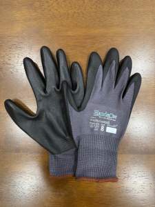 HandsON StaticGuard ESD Nitrile Work Gloves|Anti-Static | Touchscreen Compatible|Made in Malaysia|EN388 EN16530