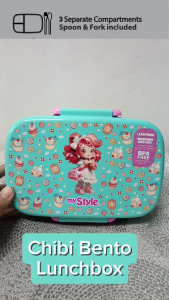 My Style TM 1509 C Bento Lunch Box with Spoon & Fork for Junior Girls