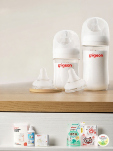PIGEON | Anti-colic Anti-choke Newborn Glass Baby Bottle