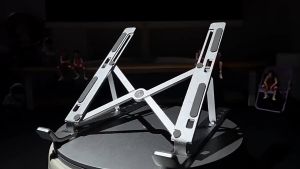 Laptop Stand  Adjustable Foldable Portable Aluminium Alloy  Holder for Laptop/Notebook/MacBook/Computer