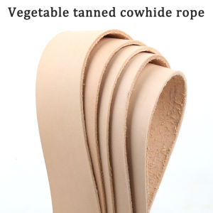 Original color vegetable tanned genuine leather leather leather leather top layer waist belt bag belt shoulder belt semi-finishe