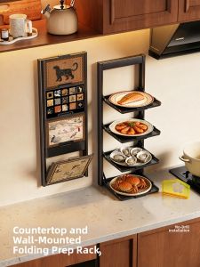 MEISD | Foldable Wall-Mounted Multi-functional Kitchen Organizer
