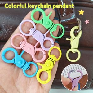 10PCS Zinc Alloy Colorful Snap Lobster Clasp Hooks Connector For Bag Belt Dog Chains Keychains Key Chain DIY Jewelry Making