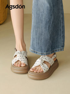 Agsdon | Thick Sole Beach Slipper Shoes