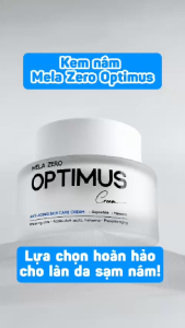 Kem Nám Optimus Thanh Mộc Hương Giúp Dưỡng Trắng Da Mờ Nám Mờ Thâm Giảm Lão Hóa Da 50g