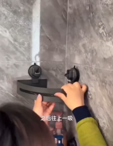 Bathroom Shelf Toilet Rack Accessories Bathroom Storage Corner Shelve Kitchen Wall Dinding Shampoo Rak Bilik Mandi