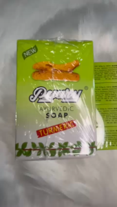 Pyary Turmeric Soap 75g Imported – Herbal Freshness for Everyday Glow made in India 🇮🇳