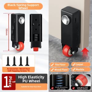 FANGXIANSHENG | Anti-Drop Spring Shock Absorption Silent Door Slide Wheel